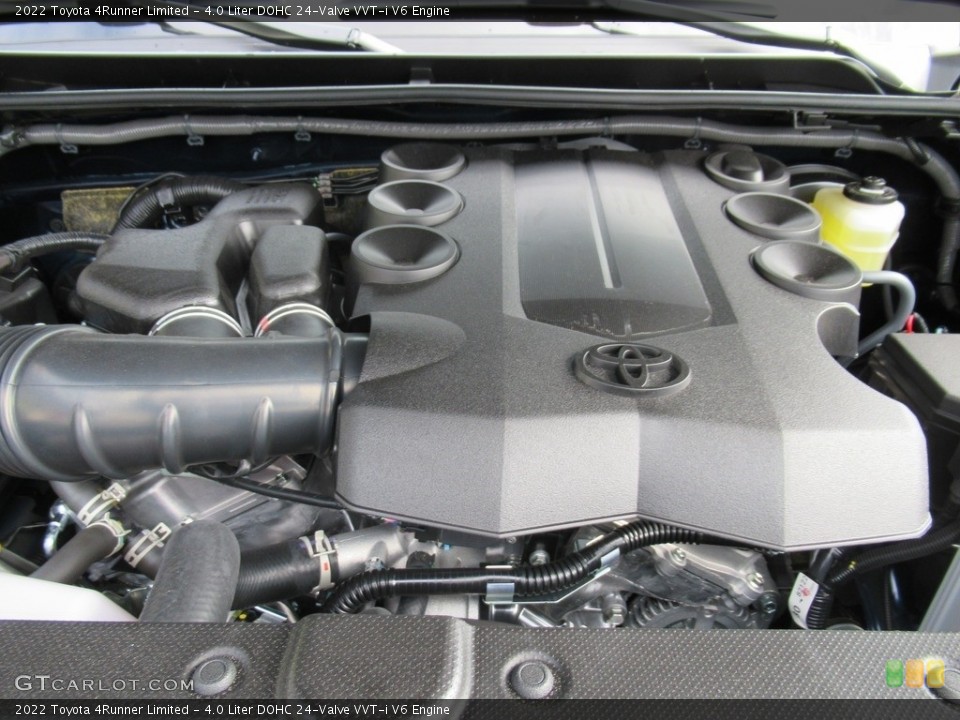 4.0 Liter DOHC 24-Valve VVT-i V6 2022 Toyota 4Runner Engine