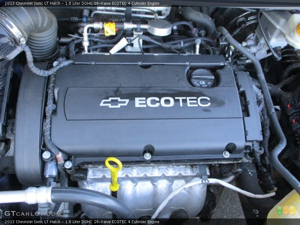 1.8 Liter DOHC 16-Valve ECOTEC 4 Cylinder Engine for the 2013 Chevrolet Sonic #143695539