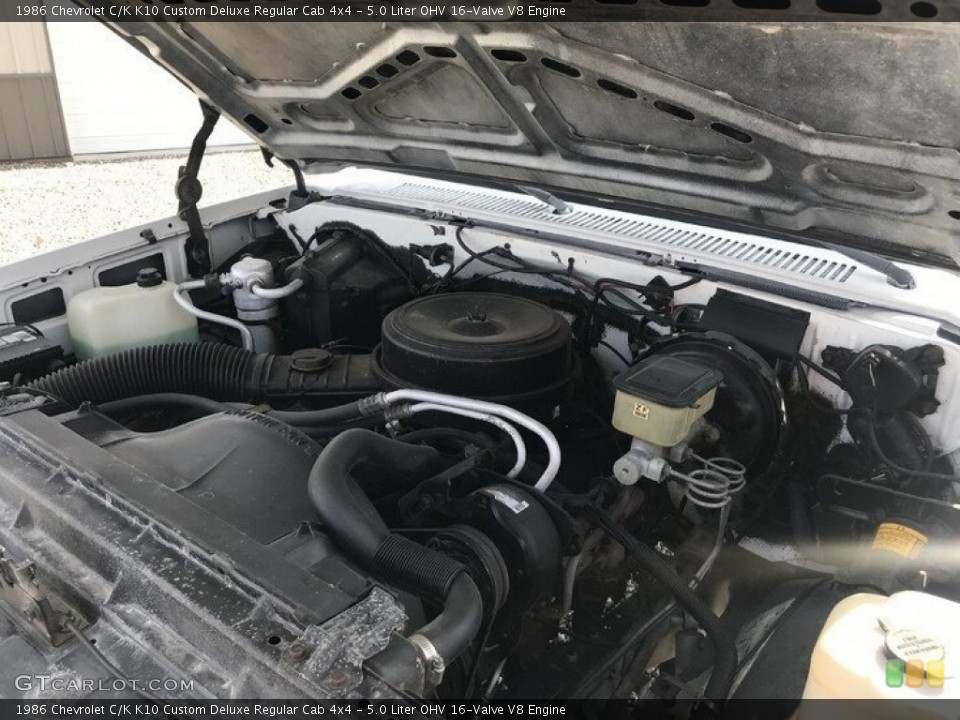 5.0 Liter OHV 16-Valve V8 Engine for the 1986 Chevrolet C/K #143696844