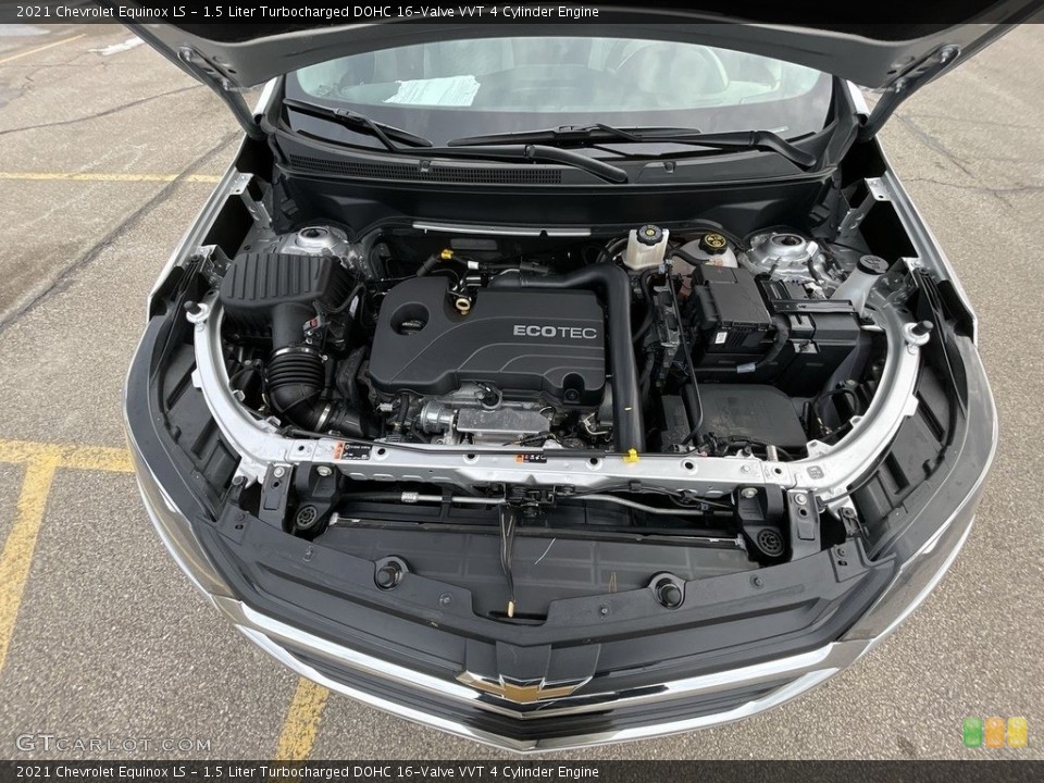 1.5 Liter Turbocharged DOHC 16-Valve VVT 4 Cylinder 2021 Chevrolet Equinox Engine