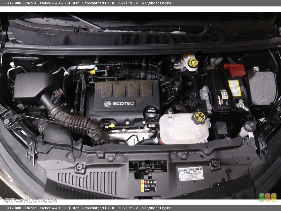 1.4 Liter Turbocharged DOHC 16-Valve VVT 4 Cylinder Engine for the 2017 Buick Encore #143729851