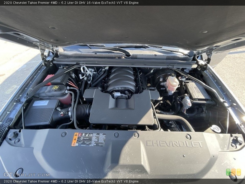 6.2 Liter DI OHV 16-Valve EcoTech3 VVT V8 2020 Chevrolet Tahoe Engine