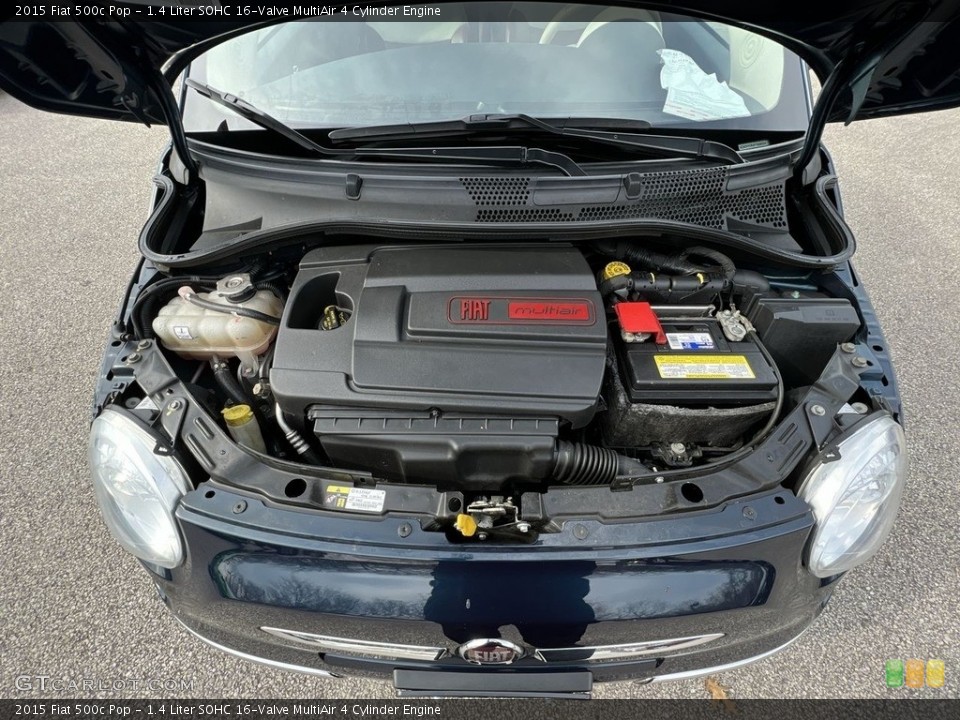 1.4 Liter SOHC 16-Valve MultiAir 4 Cylinder 2015 Fiat 500c Engine