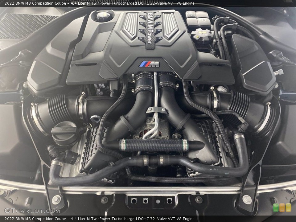 4.4 Liter M TwinPower Turbocharged DOHC 32-Valve VVT V8 Engine for the 2022 BMW M8 #143746484