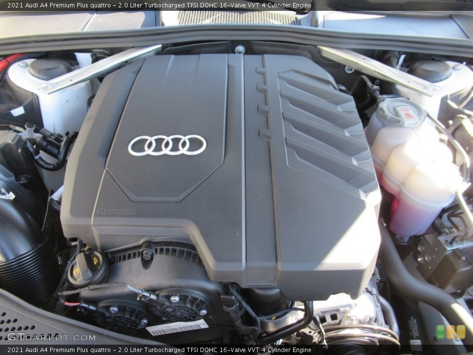 2.0 Liter Turbocharged TFSI DOHC 16-Valve VVT 4 Cylinder 2021 Audi A4 Engine
