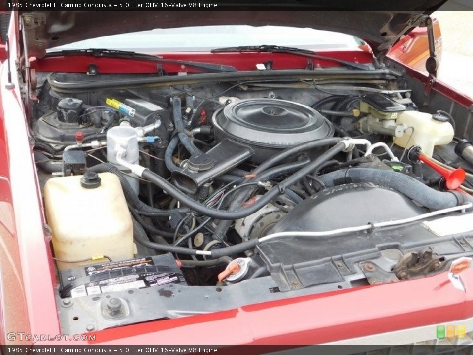 5.0 Liter OHV 16-Valve V8 Engine for the 1985 Chevrolet El Camino #143756619