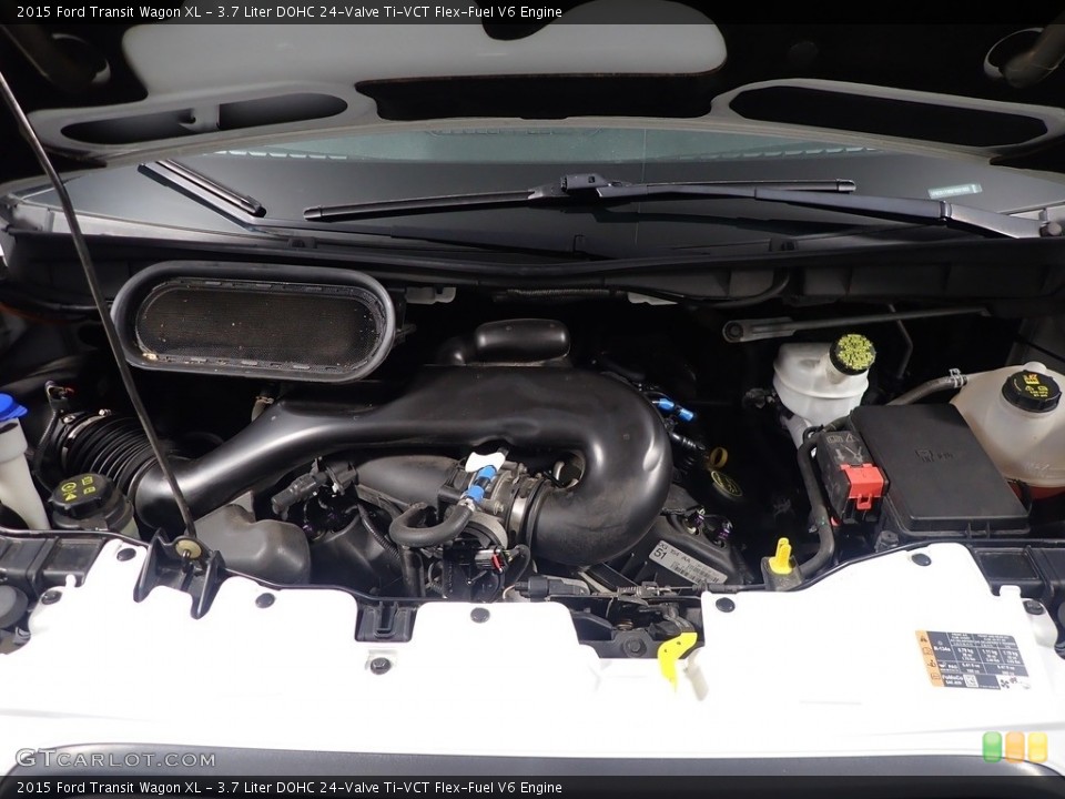 3.7 Liter DOHC 24-Valve Ti-VCT Flex-Fuel V6 Engine for the 2015 Ford Transit #143758185