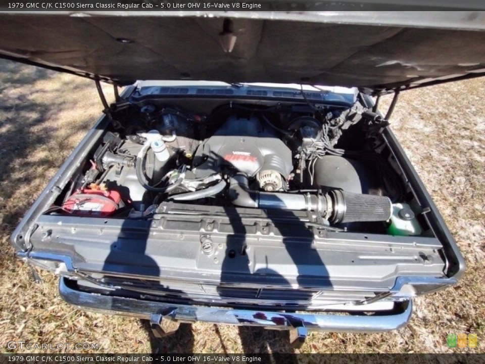 5.0 Liter OHV 16-Valve V8 1979 GMC C/K Engine