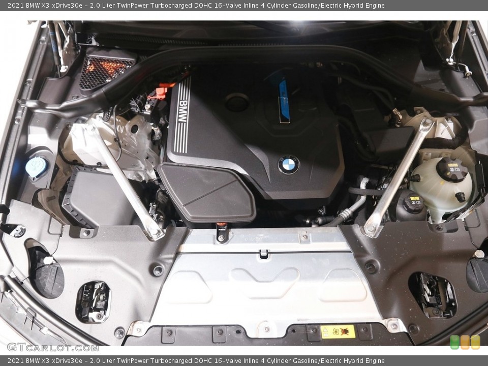 2.0 Liter TwinPower Turbocharged DOHC 16-Valve Inline 4 Cylinder Gasoline/Electric Hybrid Engine for the 2021 BMW X3 #143779888