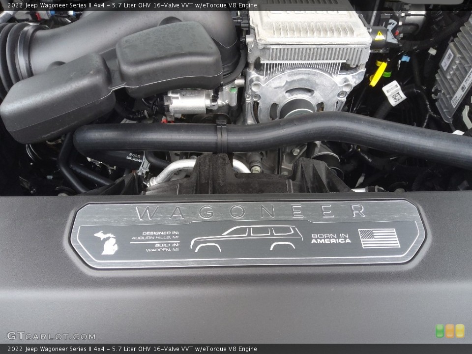 5.7 Liter OHV 16-Valve VVT w/eTorque V8 Engine for the 2022 Jeep Wagoneer #143786804