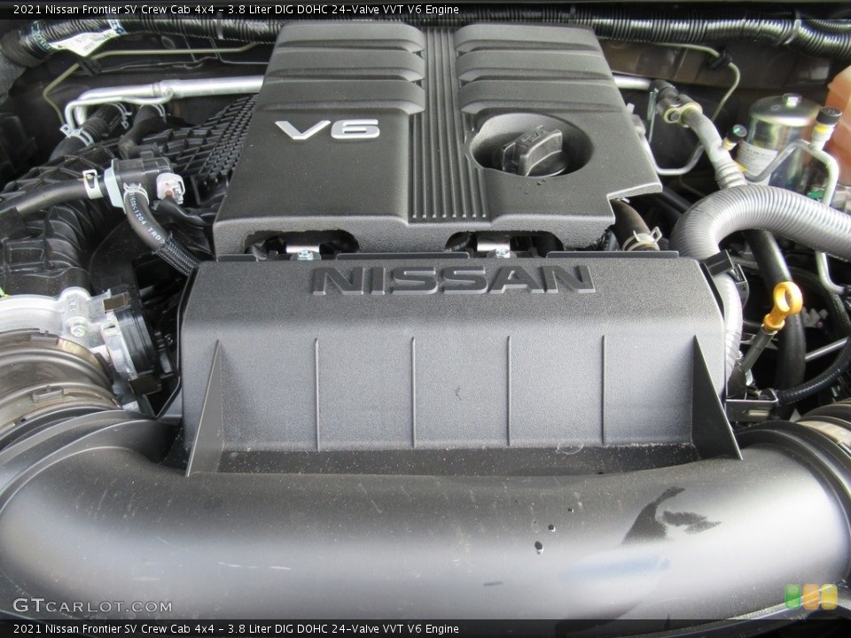3.8 Liter DIG DOHC 24-Valve VVT V6 Engine for the 2021 Nissan Frontier #143789087