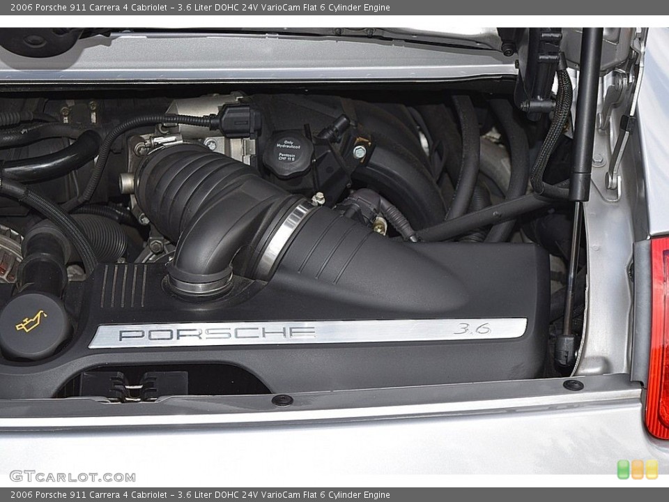 3.6 Liter DOHC 24V VarioCam Flat 6 Cylinder Engine for the 2006 Porsche 911 #143807938