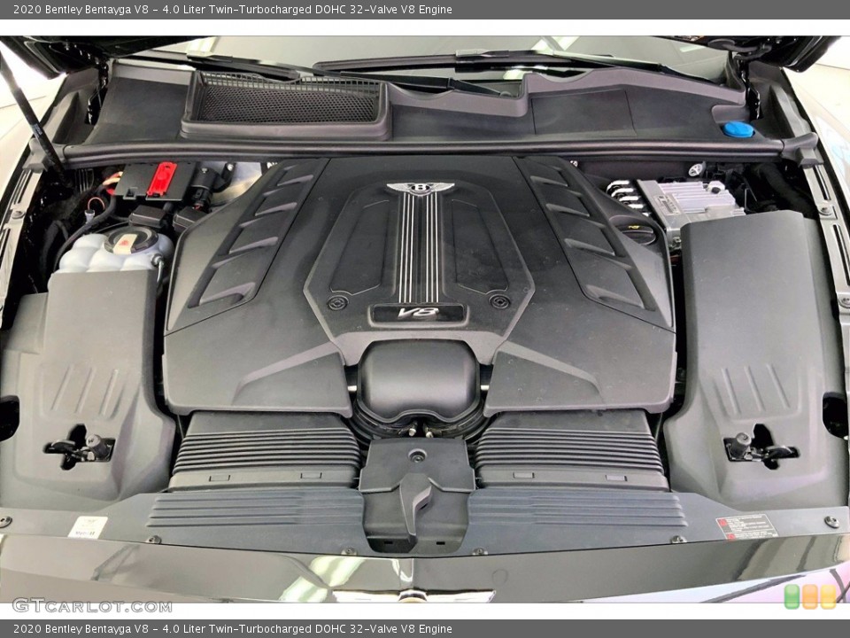 4.0 Liter Twin-Turbocharged DOHC 32-Valve V8 2020 Bentley Bentayga Engine