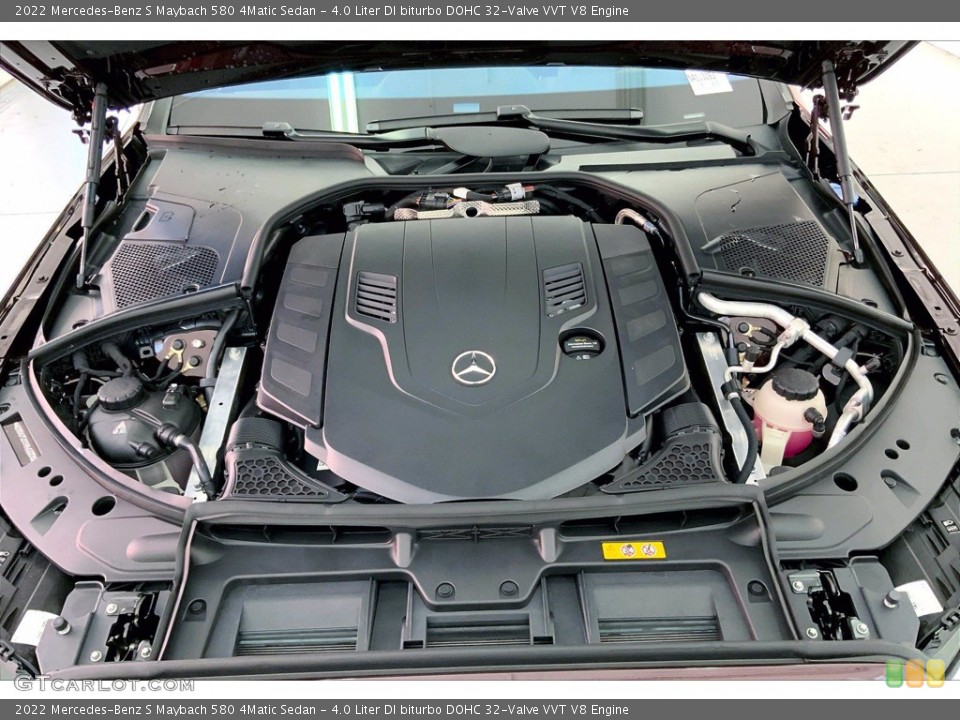 4.0 Liter DI biturbo DOHC 32-Valve VVT V8 Engine for the 2022 Mercedes-Benz S #143813492