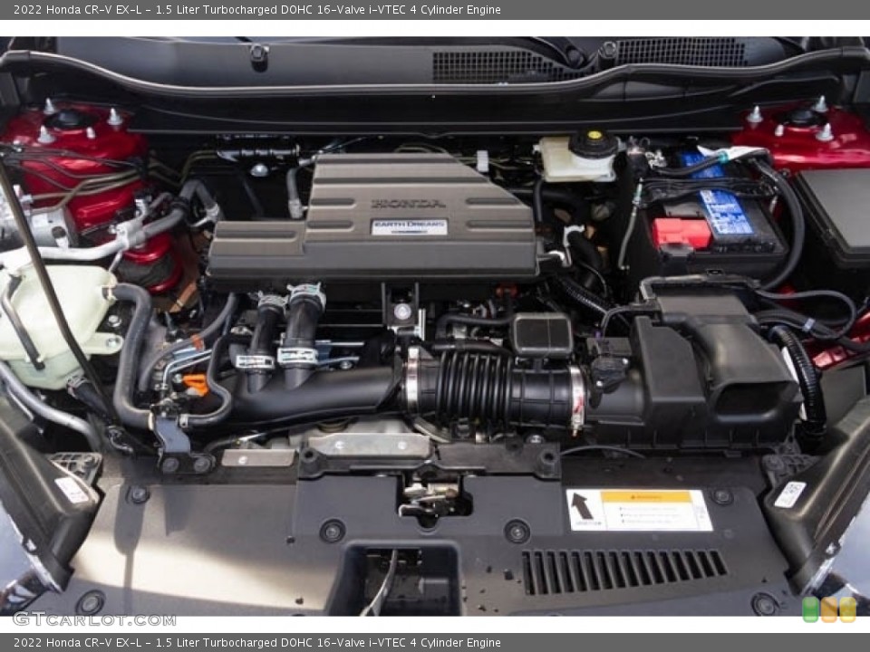 1.5 Liter Turbocharged DOHC 16-Valve i-VTEC 4 Cylinder Engine for the 2022 Honda CR-V #143814842