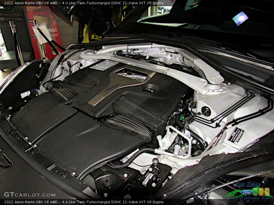 4.0 Liter Twin-Turbocharged DOHC 32-Valve VVT V8 Engine for the 2022 Aston Martin DBX #143816399