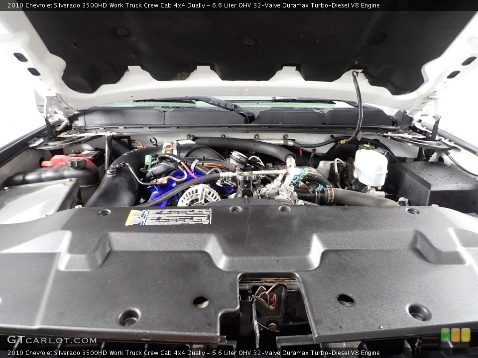 6.6 Liter OHV 32-Valve Duramax Turbo-Diesel V8 Engine for the 2010 Chevrolet Silverado 3500HD #143819763