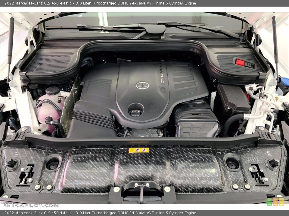 3.0 Liter Turbocharged DOHC 24-Valve VVT Inline 6 Cylinder 2022 Mercedes-Benz GLS Engine