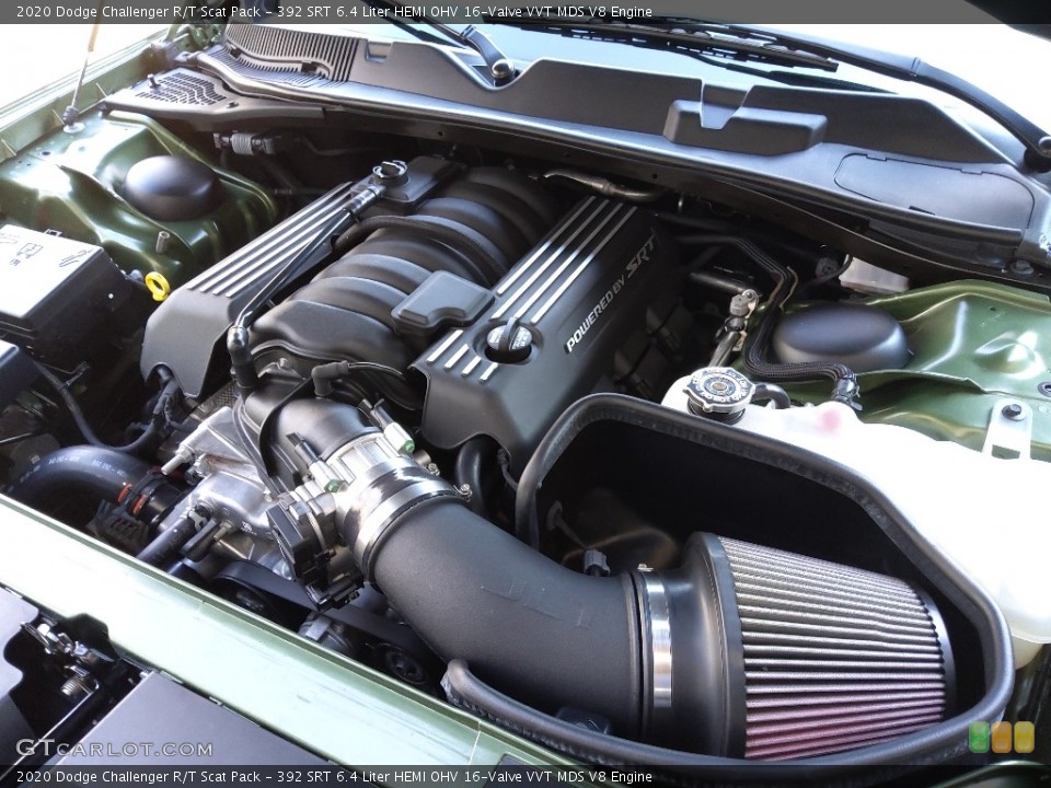 392 SRT 6.4 Liter HEMI OHV 16-Valve VVT MDS V8 Engine for the 2020 Dodge Challenger #143842331