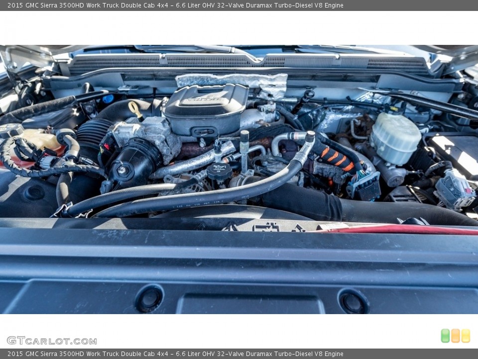 6.6 Liter OHV 32-Valve Duramax Turbo-Diesel V8 Engine for the 2015 GMC Sierra 3500HD #143842856