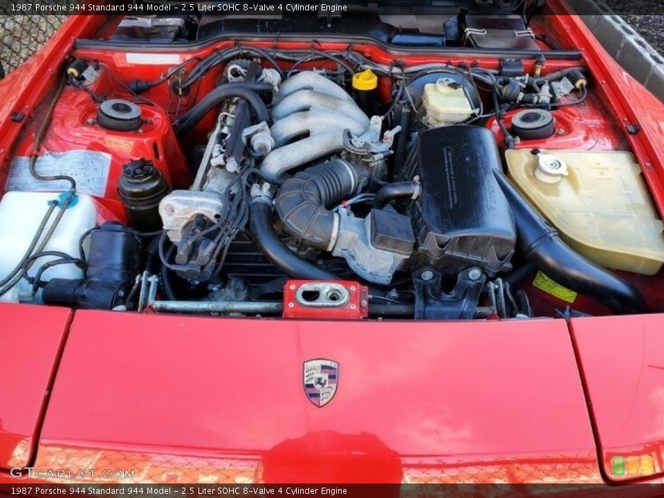 2.5 Liter SOHC 8-Valve 4 Cylinder 1987 Porsche 944 Engine