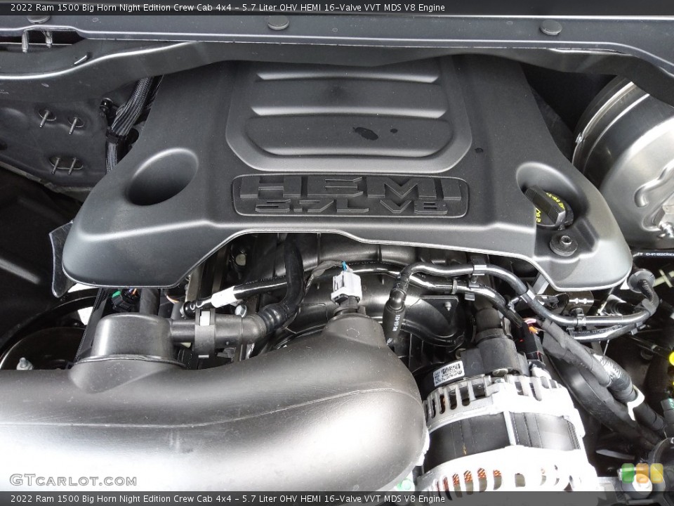 5.7 Liter OHV HEMI 16-Valve VVT MDS V8 Engine for the 2022 Ram 1500 #143877596