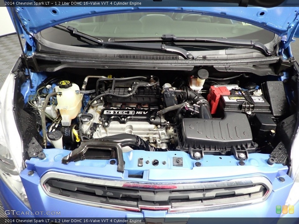 1.2 Liter DOHC 16-Valve VVT 4 Cylinder Engine for the 2014 Chevrolet Spark #143889834