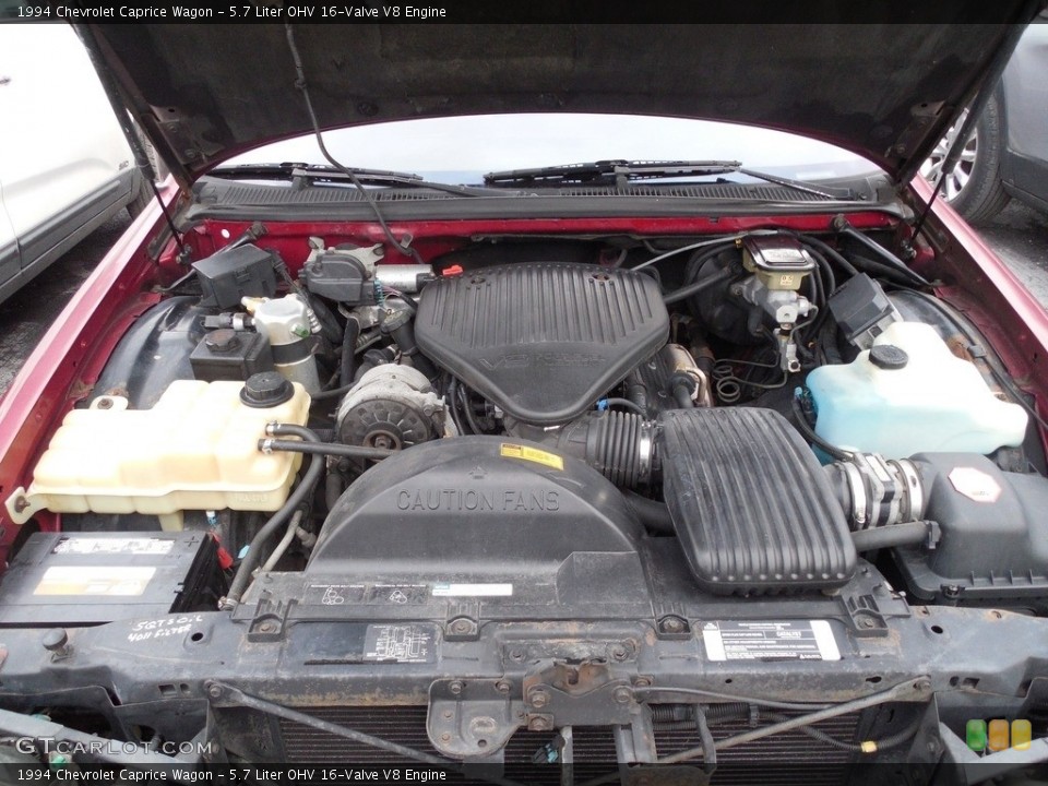 5.7 Liter OHV 16-Valve V8 Engine for the 1994 Chevrolet Caprice #143891754