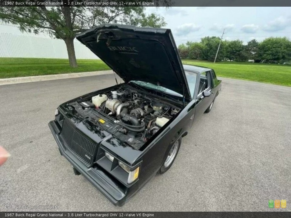 3.8 Liter Turbocharged OHV 12-Valve V6 1987 Buick Regal Engine