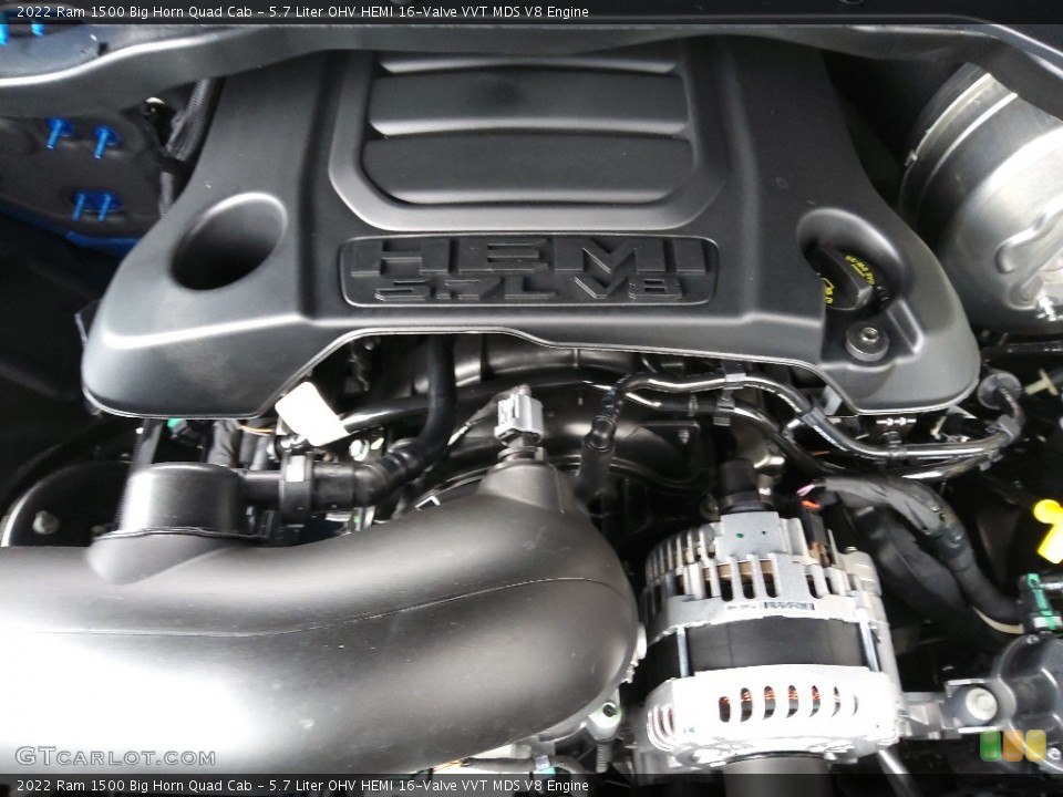 5.7 Liter OHV HEMI 16-Valve VVT MDS V8 Engine for the 2022 Ram 1500 #143921808