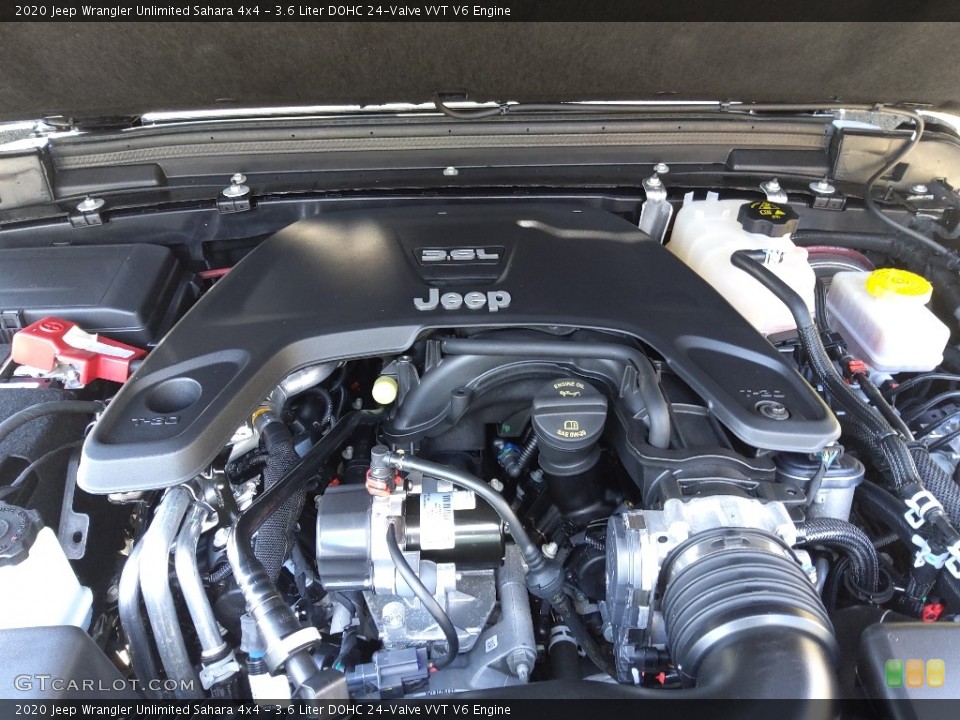 3.6 Liter DOHC 24-Valve VVT V6 Engine for the 2020 Jeep Wrangler Unlimited #143932882