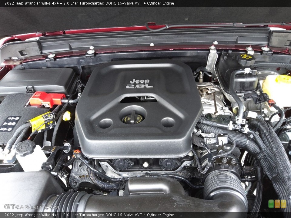 2.0 Liter Turbocharged DOHC 16-Valve VVT 4 Cylinder Engine for the 2022 Jeep Wrangler #143937957