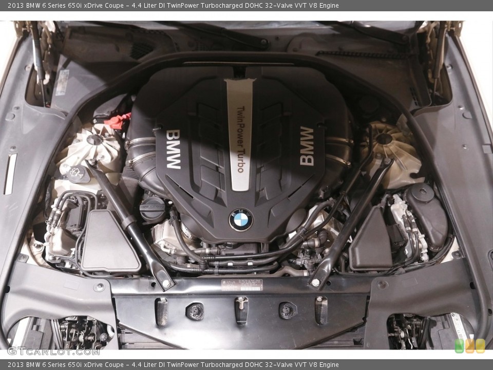 4.4 Liter DI TwinPower Turbocharged DOHC 32-Valve VVT V8 Engine for the 2013 BMW 6 Series #143940399