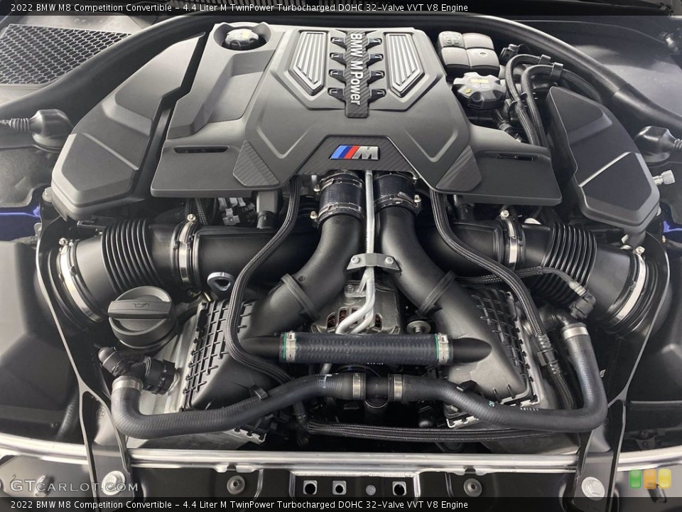 4.4 Liter M TwinPower Turbocharged DOHC 32-Valve VVT V8 Engine for the 2022 BMW M8 #143940746
