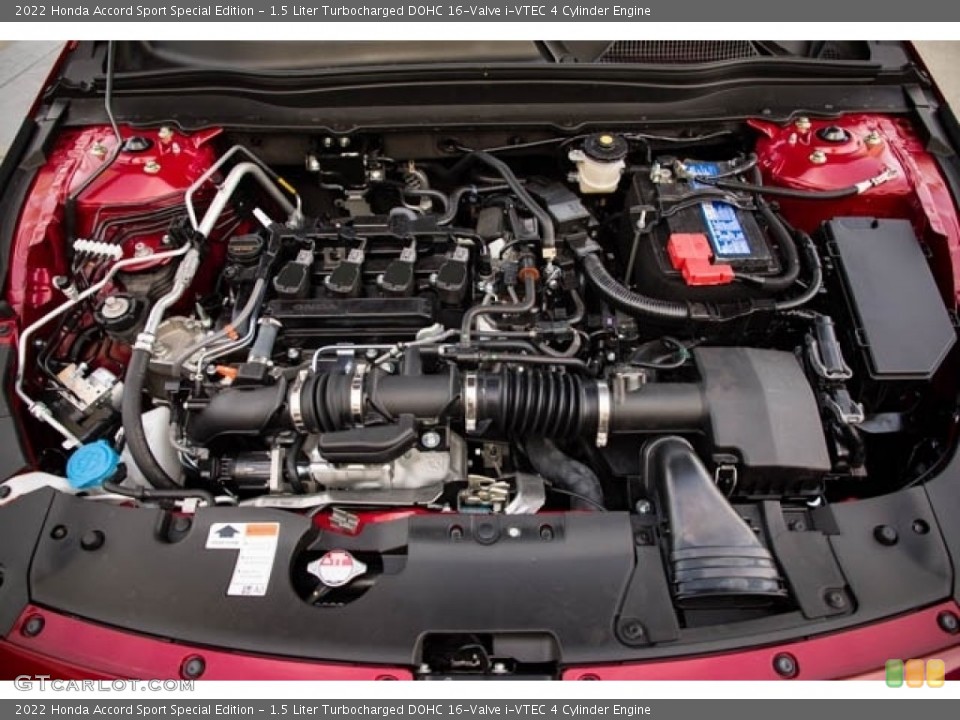 1.5 Liter Turbocharged DOHC 16-Valve i-VTEC 4 Cylinder Engine for the 2022 Honda Accord #143942462