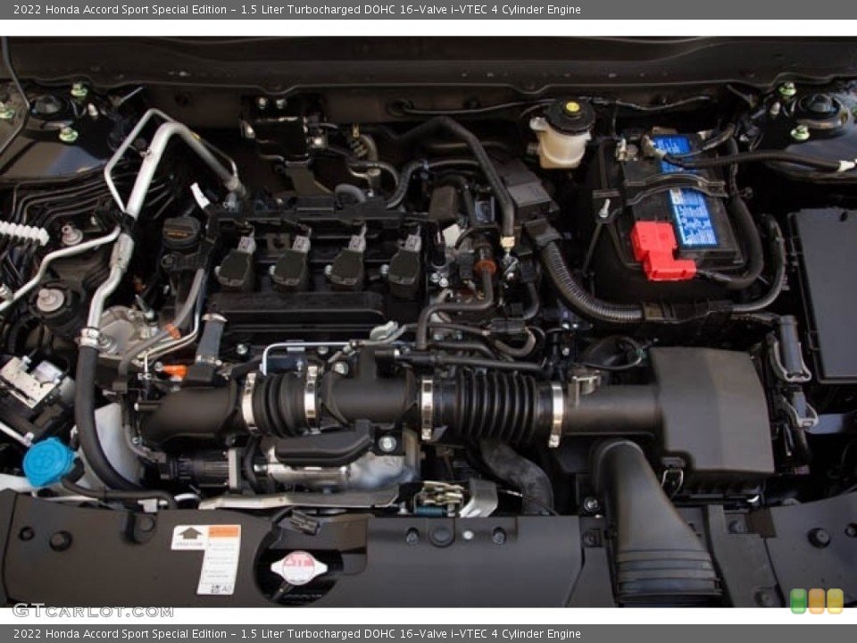 1.5 Liter Turbocharged DOHC 16-Valve i-VTEC 4 Cylinder Engine for the 2022 Honda Accord #143942992