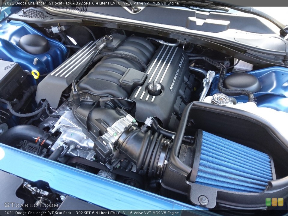 392 SRT 6.4 Liter HEMI OHV-16 Valve VVT MDS V8 Engine for the 2021 Dodge Challenger #143950835