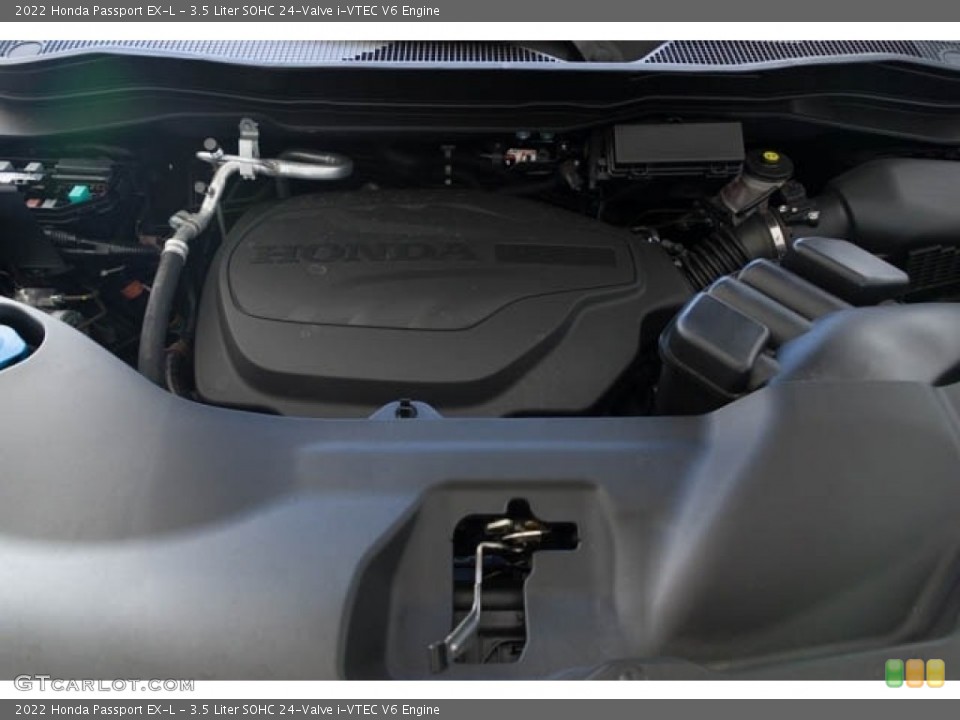 3.5 Liter SOHC 24-Valve i-VTEC V6 2022 Honda Passport Engine