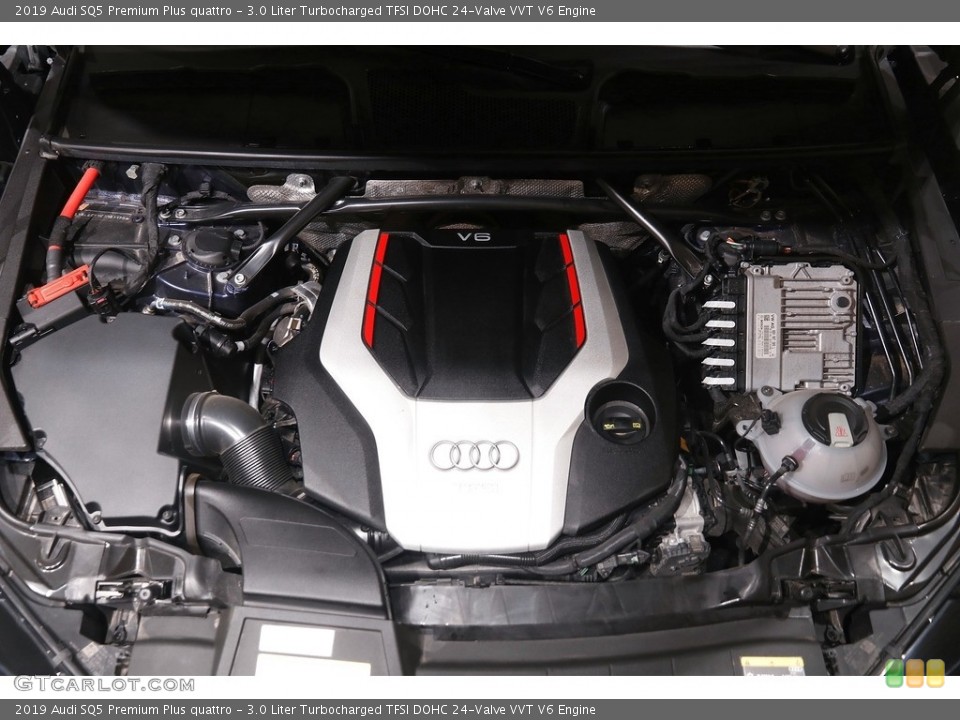 3.0 Liter Turbocharged TFSI DOHC 24-Valve VVT V6 2019 Audi SQ5 Engine