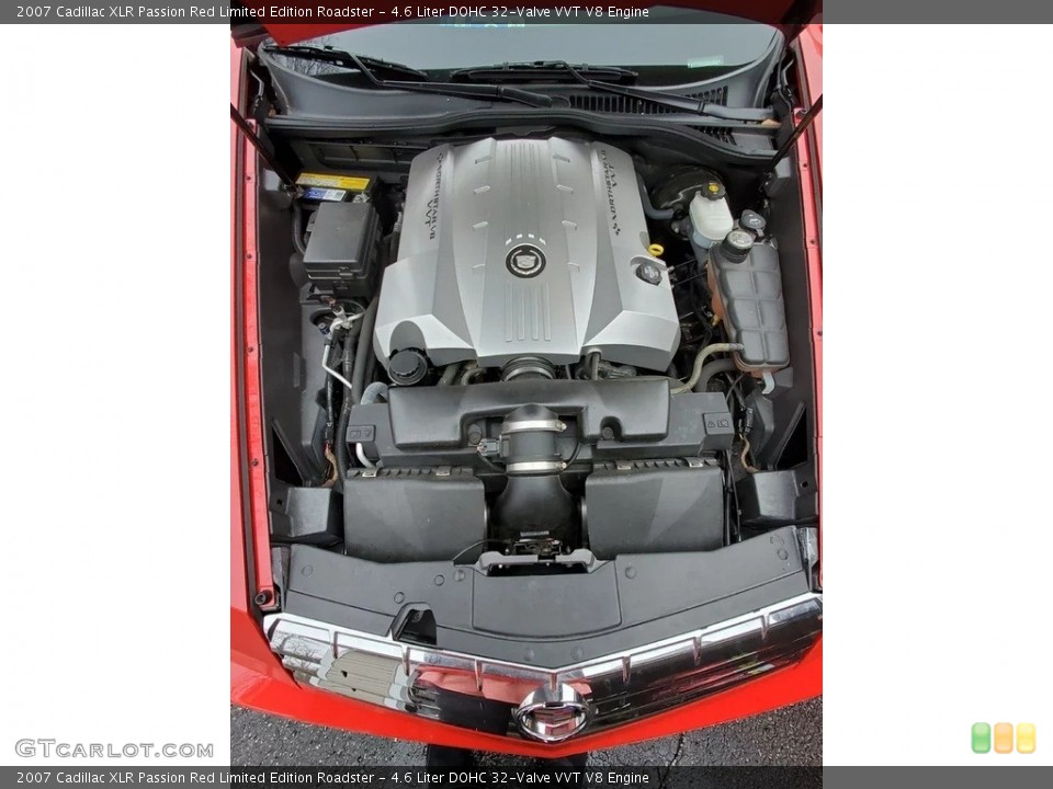 4.6 Liter DOHC 32-Valve VVT V8 2007 Cadillac XLR Engine