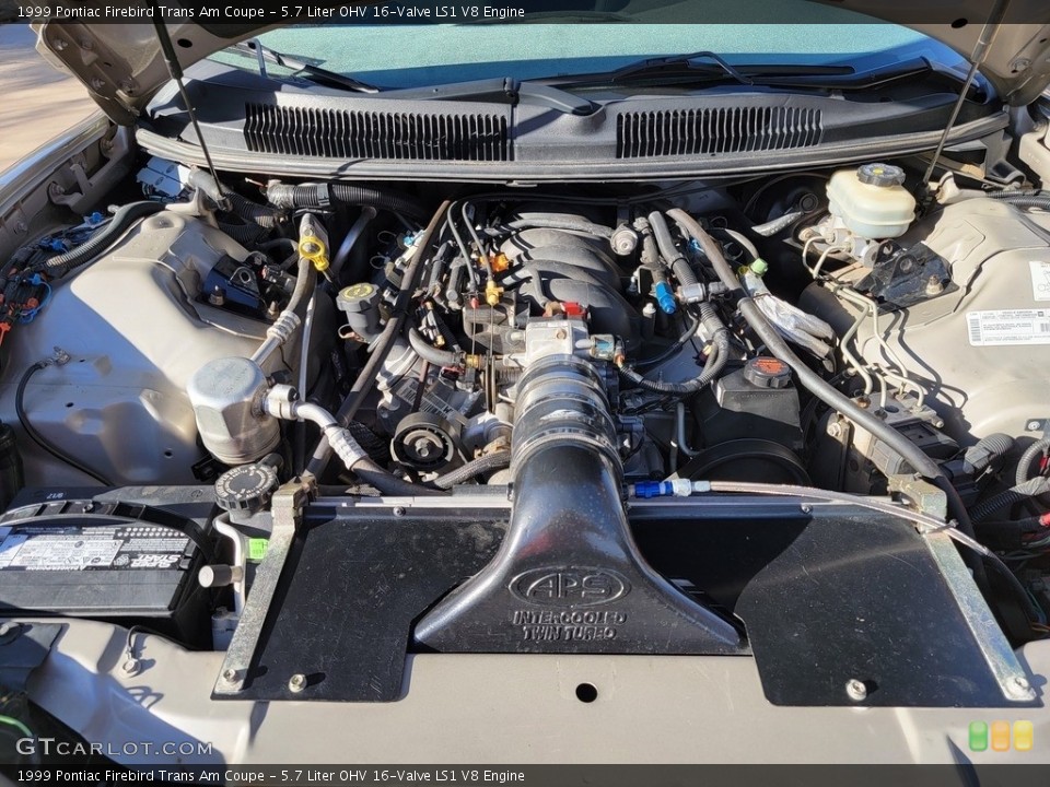 5.7 Liter OHV 16-Valve LS1 V8 Engine for the 1999 Pontiac Firebird #143958905