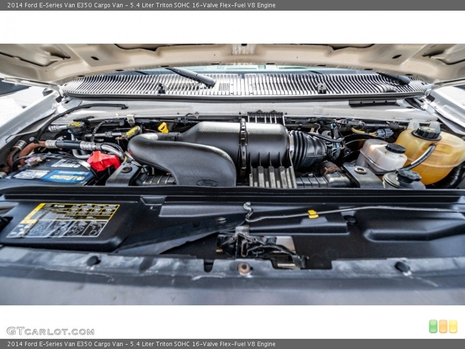 5.4 Liter Triton SOHC 16-Valve Flex-Fuel V8 Engine for the 2014 Ford E-Series Van #143965649