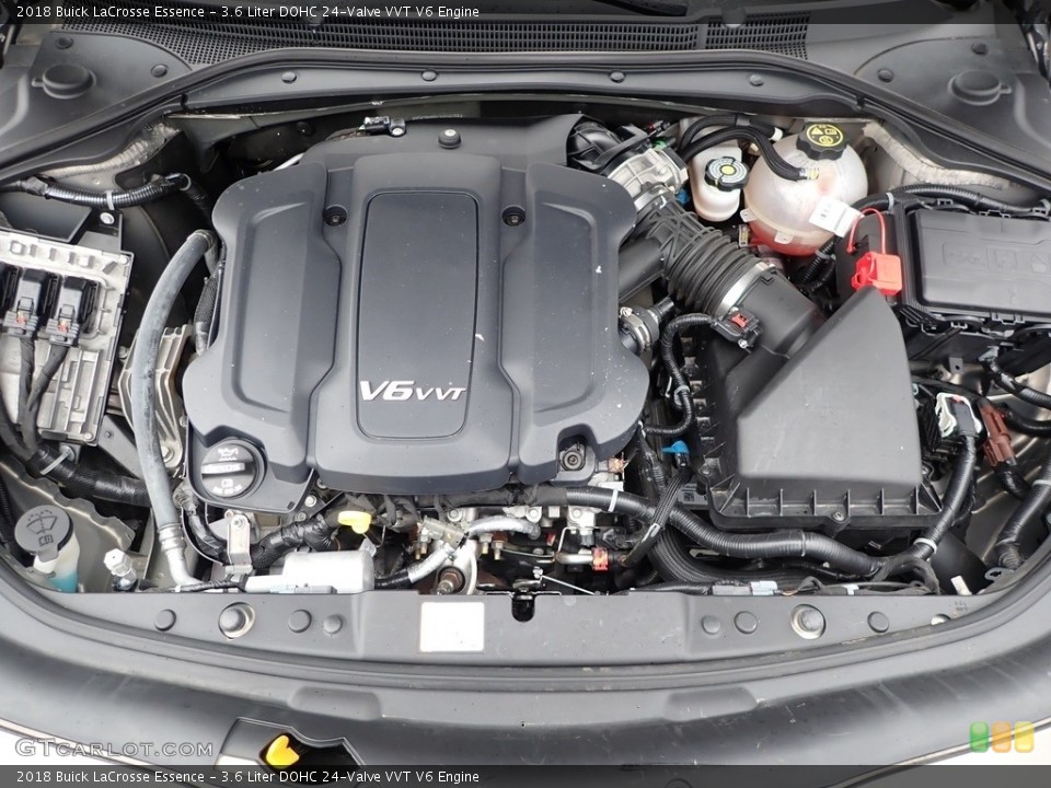 3.6 Liter DOHC 24-Valve VVT V6 2018 Buick LaCrosse Engine