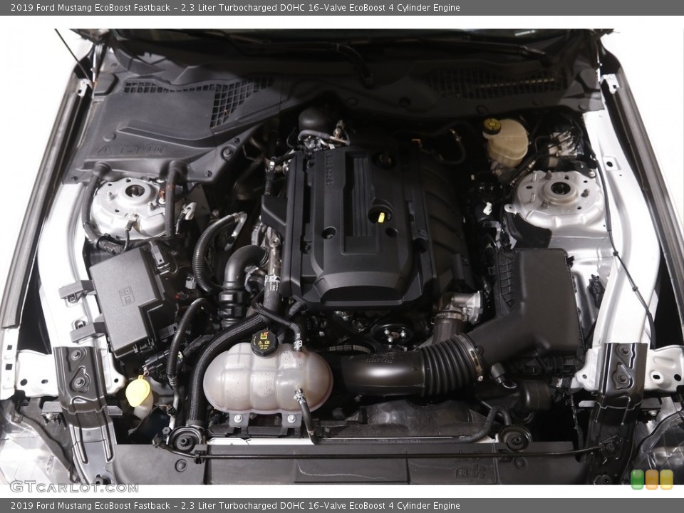 2.3 Liter Turbocharged DOHC 16-Valve EcoBoost 4 Cylinder 2019 Ford Mustang Engine