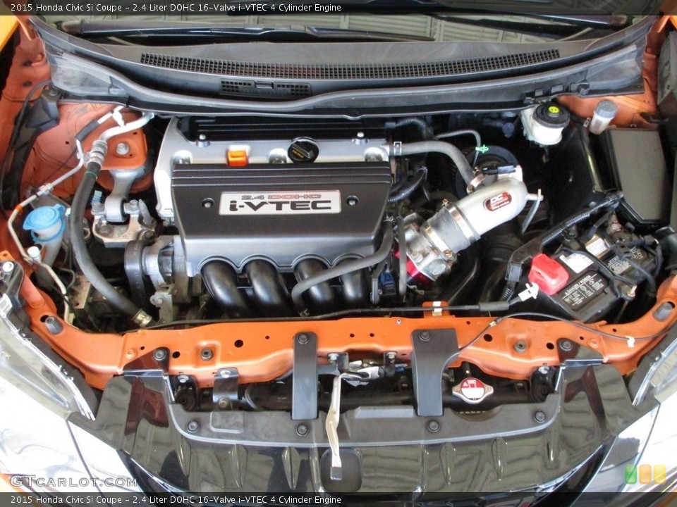 2.4 Liter DOHC 16-Valve i-VTEC 4 Cylinder 2015 Honda Civic Engine