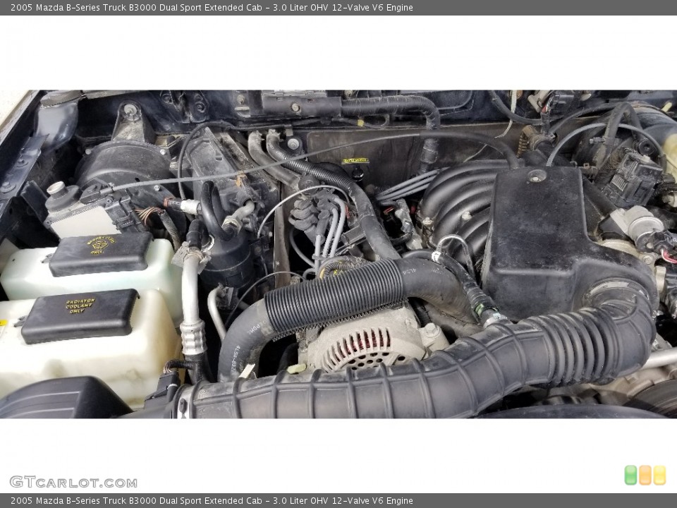 3.0 Liter OHV 12-Valve V6 2005 Mazda B-Series Truck Engine