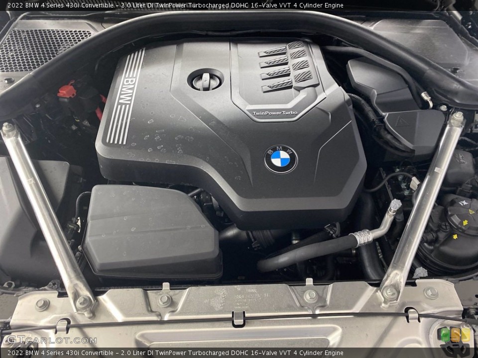 2.0 Liter DI TwinPower Turbocharged DOHC 16-Valve VVT 4 Cylinder Engine for the 2022 BMW 4 Series #143999187
