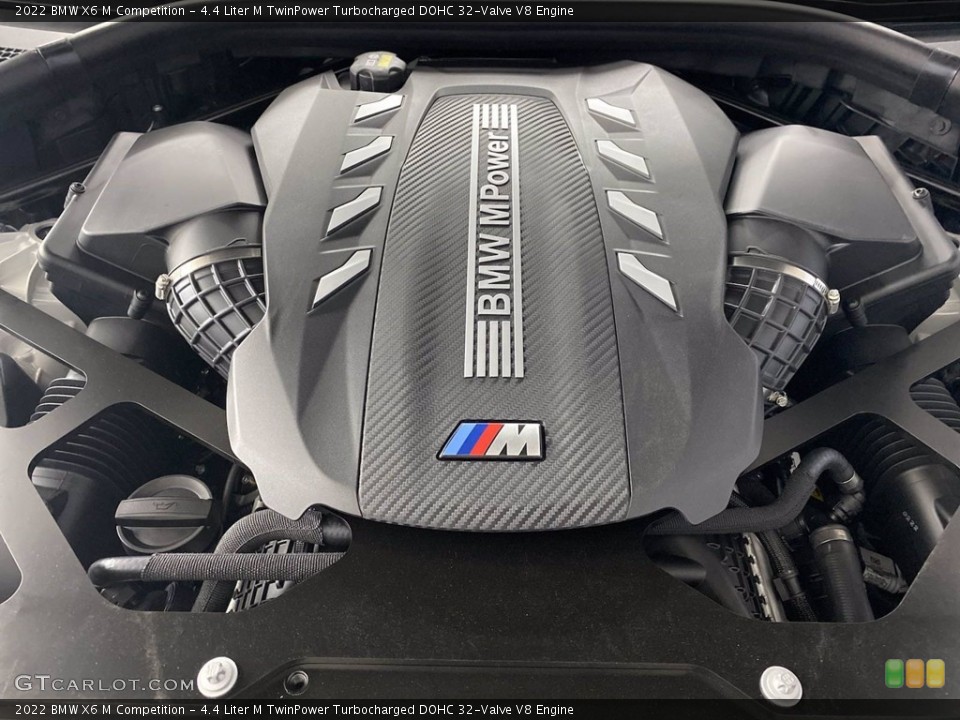 4.4 Liter M TwinPower Turbocharged DOHC 32-Valve V8 Engine for the 2022 BMW X6 M #144009600