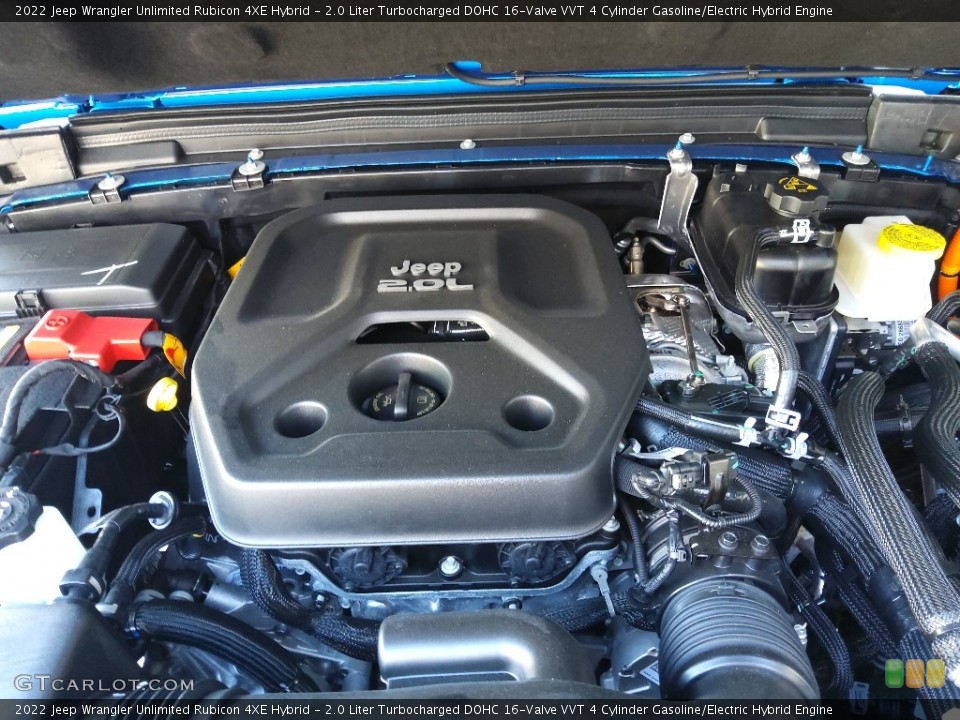 2.0 Liter Turbocharged DOHC 16-Valve VVT 4 Cylinder Gasoline/Electric Hybrid Engine for the 2022 Jeep Wrangler Unlimited #144010374