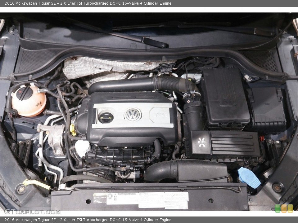 2.0 Liter TSI Turbocharged DOHC 16-Valve 4 Cylinder Engine for the 2016 Volkswagen Tiguan #144031178